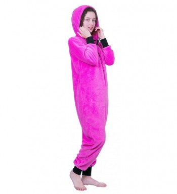 Totally Pink Pajamas Onesies Fuchsia