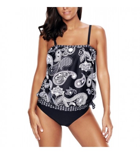 Papaya wear Paisley Blouson Swimsusit