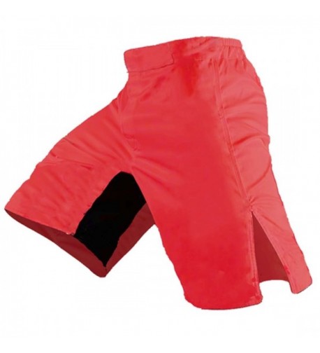 Blank MMA Shorts Red 34