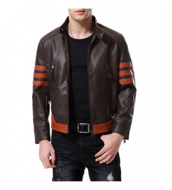 Leather Jacket Motorcycle Bomber Fashion