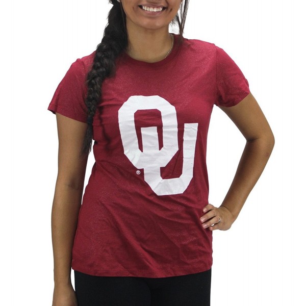 Creative Apparel Oklahoma Sooners Glitter