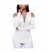 FARYSAYS Shoulder Lace Up X Large White 2