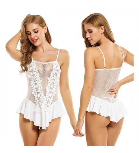 Avidlove Lingerie Crochet Babydoll G String