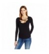 Splendid Womens 1x1 Top Black