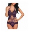 Dethler Halter Lingerie Babydoll Bodysuit