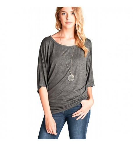 Califul Dolman Sleeve Jersey Charcoal