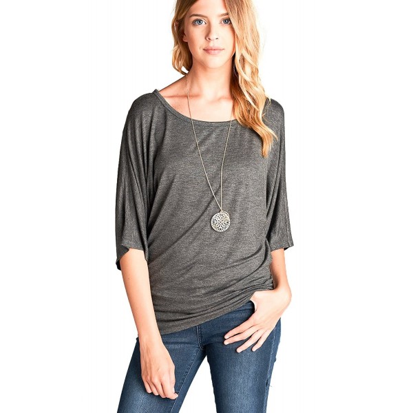 Califul Dolman Sleeve Jersey Charcoal