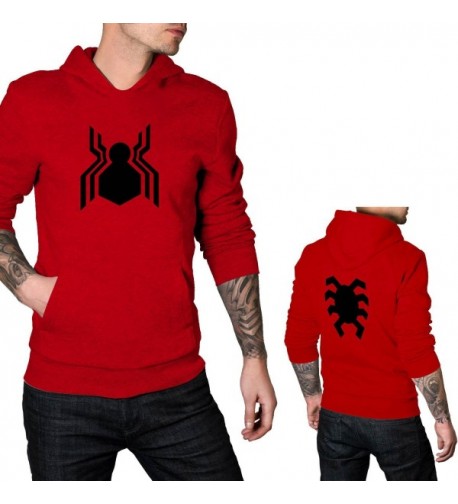 Mens Spider Man Homecoming Front Hoodie