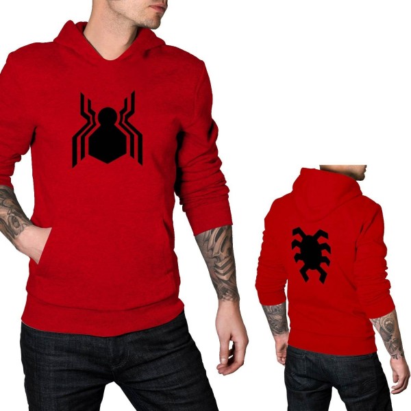 Mens Spider Man Homecoming Front Hoodie