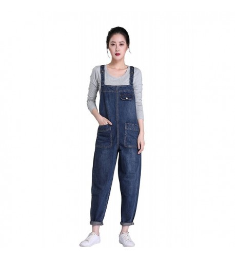 Soojun Womens Casual Baggy Overalls
