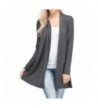 EttelLut Lightweight Cardigan Sweaters Charcoal