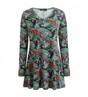 Mixfeer Womens Sleeve Loose Floral