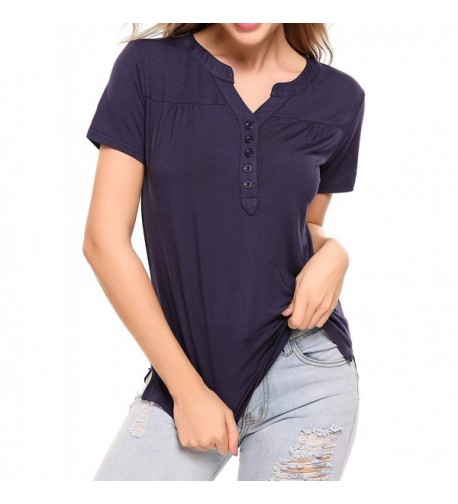 Zeagoo Womens V Neck Casual T Shirt