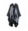 Ilishop Womens Plaid Pattern Poncho