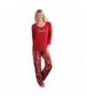 PajamaGram Womens Cotton Chocolate Pajamas