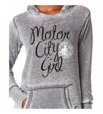 Made Detroit Motor Womens Hoodie