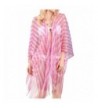 MissShorthair Colorful Striped Cardigan Beachwear