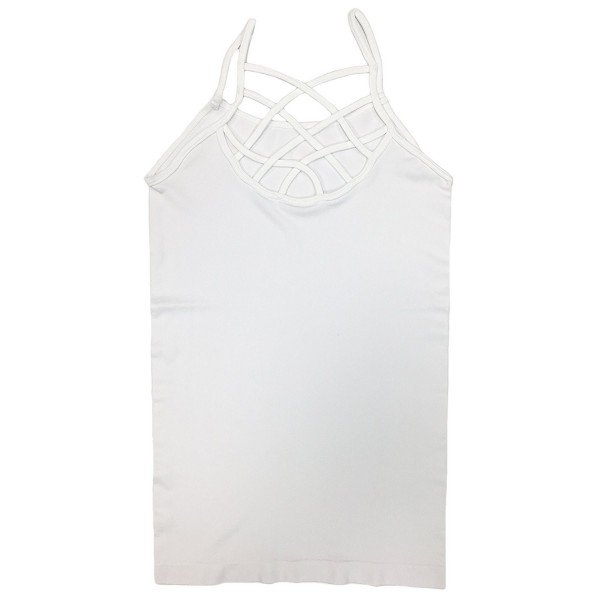 WOMENS JUNIOR WORKOUT FASHION TANK SPAGHETTI