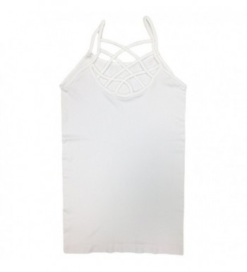 WOMENS JUNIOR WORKOUT FASHION TANK SPAGHETTI