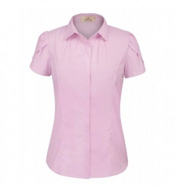 GRACE KARIN Womens Collared Pleated