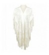 Dikoaina Asymmetric Tasseled Cover up Cardigan