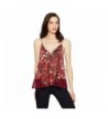 SUGARLIPS Womens Quincy Printed Burgundy