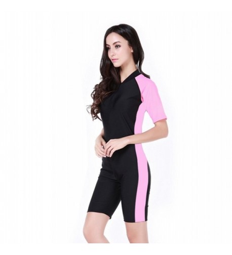 Womens Sleeve Swimsuit Snorkling Protection