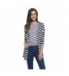 Persun Women Stripes Sleeve Cardigan