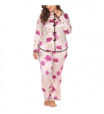 Womens Pajamas Chinese Inspired pattern