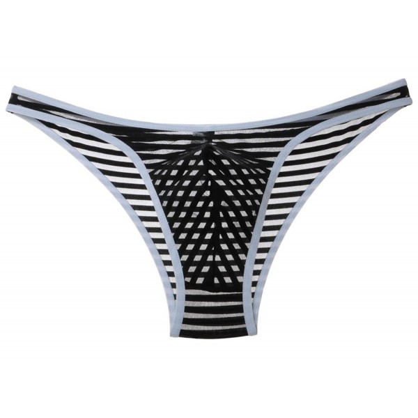 Jaxu Bordered Striped Bikini Underwear