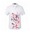 SSLR Flamingos Button Casual Sleeve