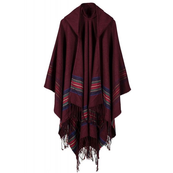 Yeokou Womens Hooded Tartan Cardigans