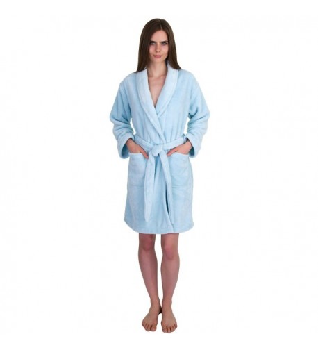 TowelSelections Womens Bathrobe X Large Aquamarine