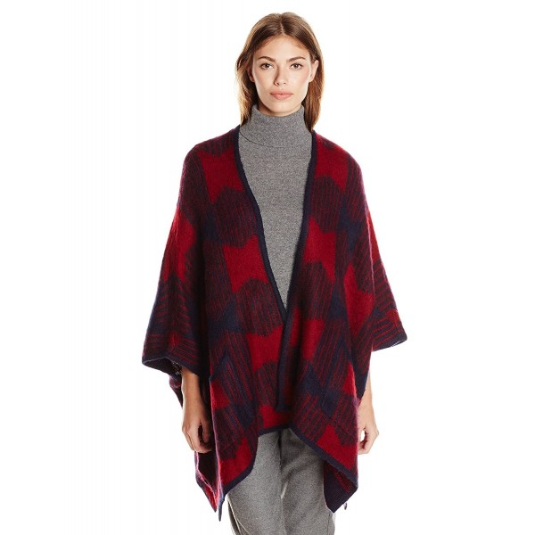 Olive Oak Oversized Cardigan Cranberry