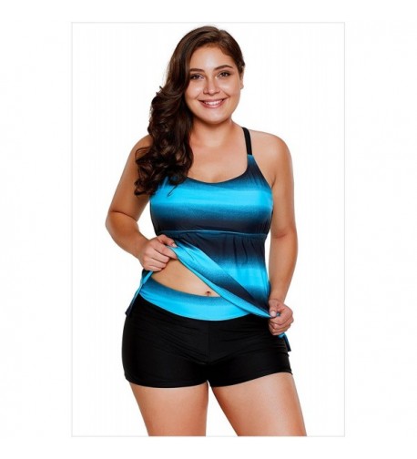 Yonfro Printed Slimming Swimsuit Tankini