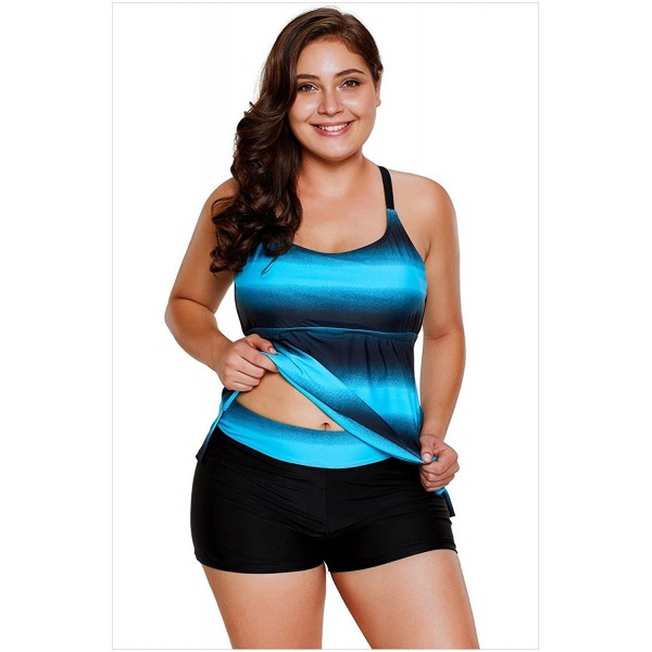 Yonfro Printed Slimming Swimsuit Tankini