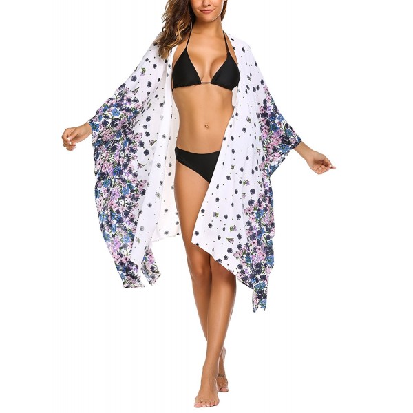 Zeagoo Womens Kimono Cardigan Bikini