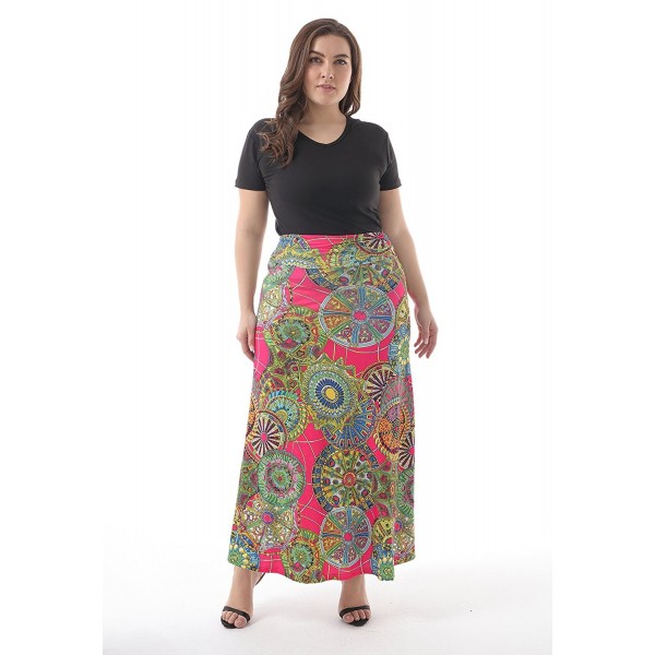 ZERDOCEAN Waisted Bohemian Printed color01