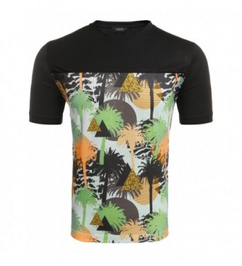 COOFANDY Fashion Breathable Printing T Shirt