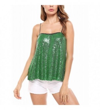 Elesol Sparkle Glitter Embellished Sleeveless