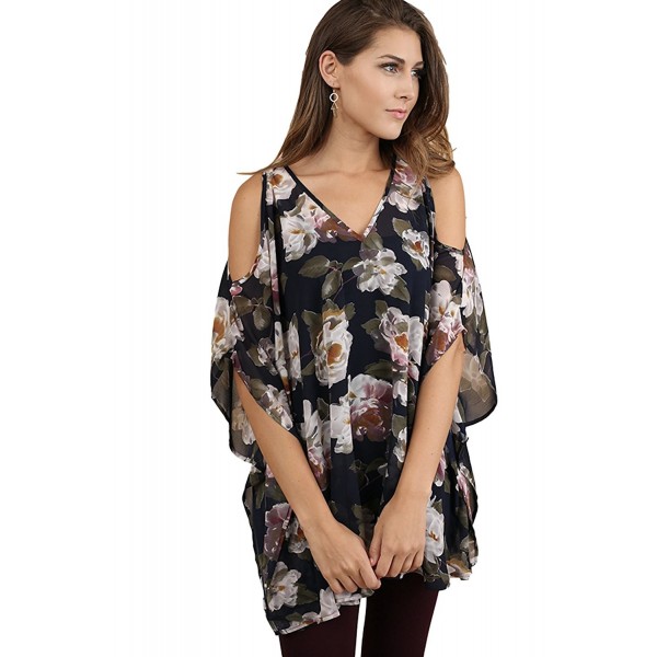 Umgee Womens Bohemian Floral Shoulder