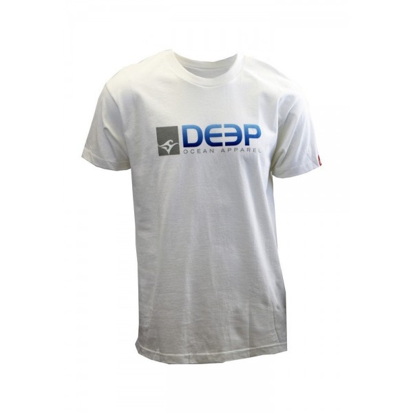 Deep Ocean Tee White X Large