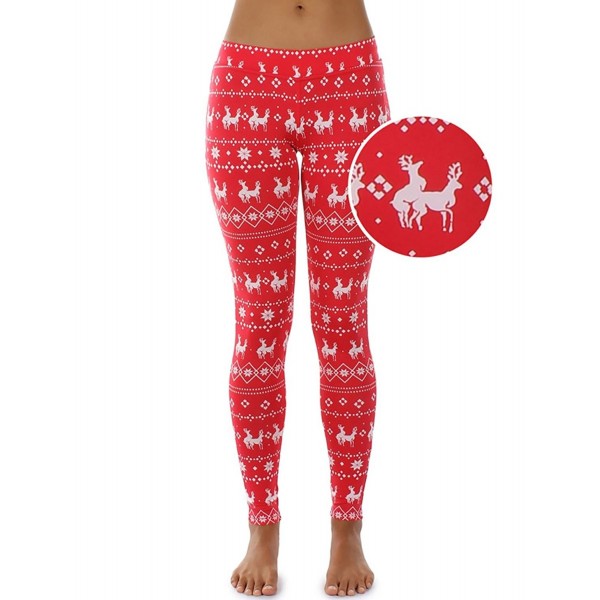 Tipsy Elves Reindeer Christmas Leggings