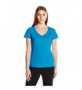 Jockey Womens V Neck Tee Teal