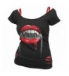 Spiral Womens Fangs Ripped Black