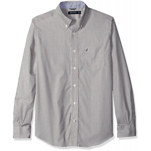 Nautica Classic Wrinkle Resistant Striped