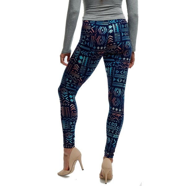 Lush Moda Extra Soft Leggings With Designs- Variety Of Prints - Aztec ...
