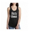 Nasty Woman Racerback Tank black