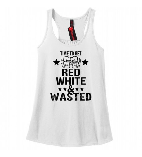 Comical Shirt Ladies White Wasted