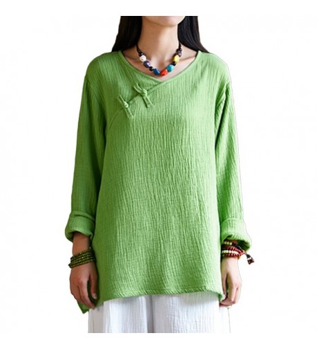 Fashion Womens Vintage Chinese Blouses